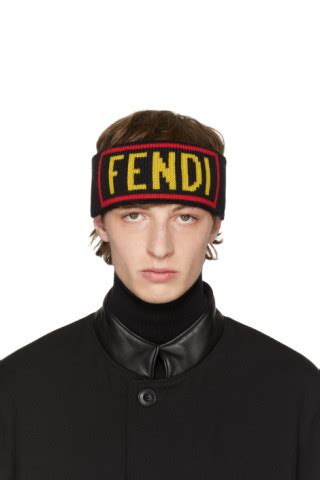 fendi headband for baby girl|Fendi headband ssense.